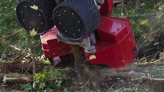 Quadco / Log Max 7000XTDS Harvester Head in ACTION!