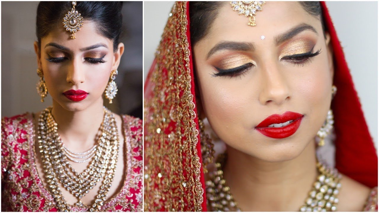 Recreating My Indian Wedding Bridal Makeup Youtube