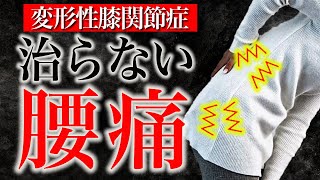 【膝痛と腰痛】その痛みを放置しても、改善は見込めません。(変形性膝関節症)