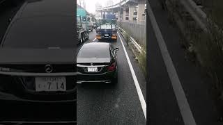 【煽り運転】クソベンツがイキってたから追いかけて天誅してみた！