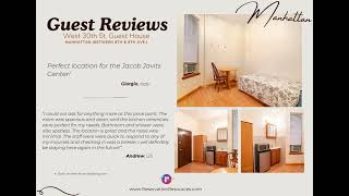 Guests Stay at West 30th St. Guest House, Manhattan, New York and These are Their Reviews