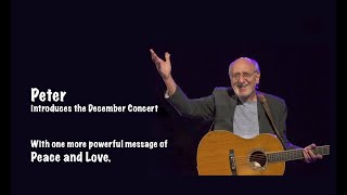 Peter Yarrow — December Message 2024