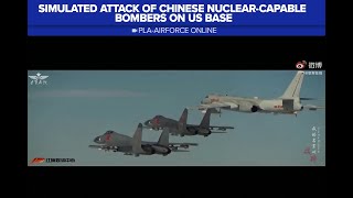 Chinese air force releases video of simulated attack on US base in Guam