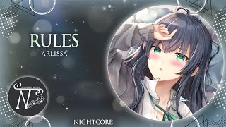 Nightcore - Rules (Lyrics)