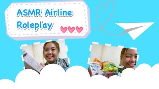 ✈✈ ASMR KURA Airline Roleplay  แอร์หมวยจะดูแลคุณบนเครื่องเองค่า ( THAI ASMR ) 🛬🛬