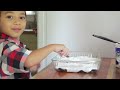 isaac makes easy oreo ice box cake recipe ~ kid approved