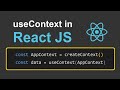 useContext in React JS - How to Share States / Variables Between Multiple Components