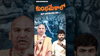 కుంభమేళాలో అగ్ని ప్రమాదం జరగకూడదు కదా | Journalist Kranthi | Radha Manohar Das | KRTV