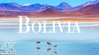 Bolivia 4K drone view • Stunning footage aerial view of Bolivia | Relaxation film with calming music