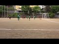 u 12 トレーニングマッチ fcブリーオ須賀川 vs 赤木sss ❶ 13 05 19