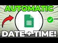 How to Automatically Insert Date and Timestamp in Google Sheets