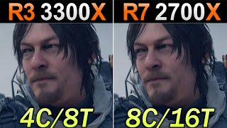 Ryzen 3 3300X Vs. Ryzen 7 2700X | How Much Performance Difference?