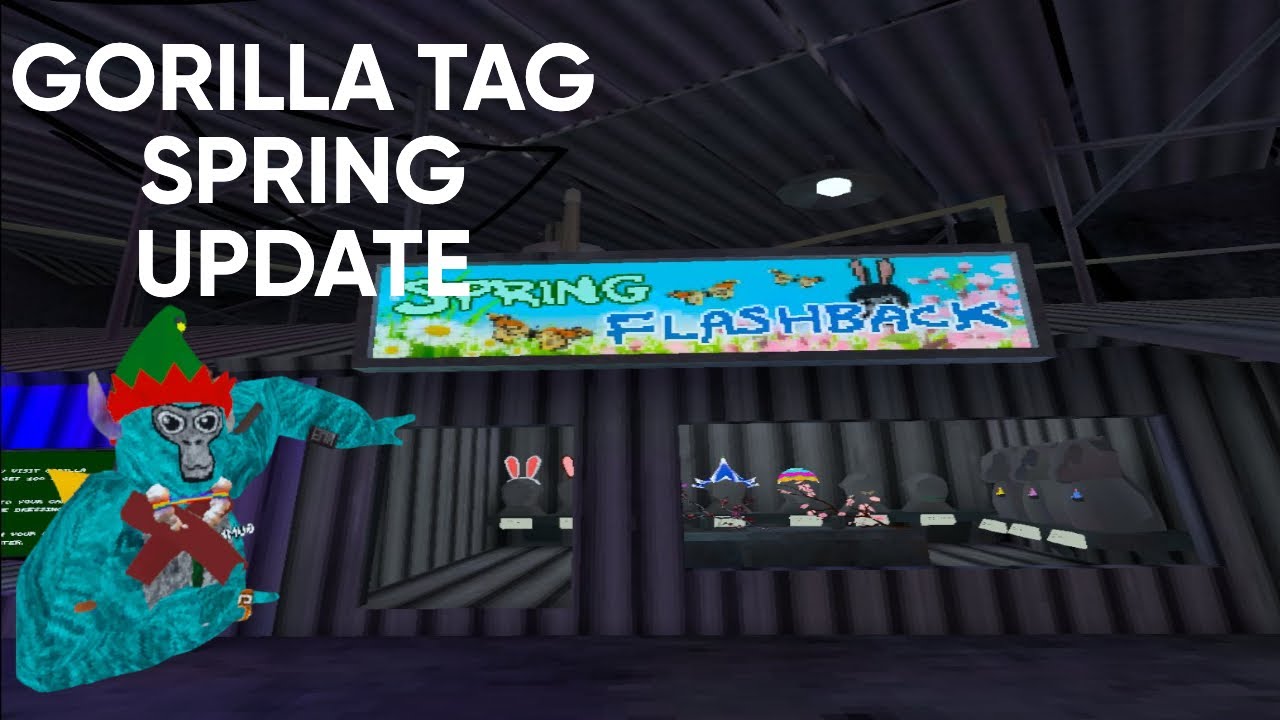 Gorilla Tag Spring Update Youtube
