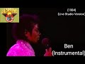 Michael Jackson (Ben Instrumental) (Victory World Tour) (1984) (Live Studio Version)