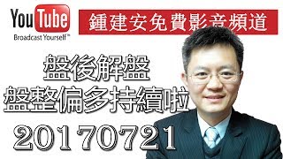 2017 07 21 盤後解盤及網友提問QandA