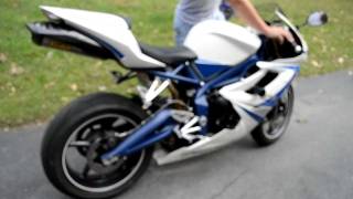 RARE 2011 Triumph Daytona 675 SE w/ Arrow Exhaust LOUD REVS!