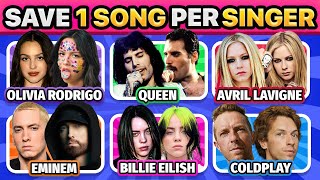 SAVE ONE SONG PER SINGER: 4 Songs, 1 Choice | Can You Choose? 🎶