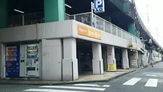 柴又街道～蔵前橋通り～小岩駅北口通り～JR小岩駅高架下～JR総武線小岩駅南口～小岩昭和通り～柴又街道～南小岩8　KoiwaEdogawaTokyoJapan　令和3年10月25日(月)12時01分