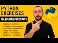 Python Exercise | Mastering Functions in Python | Beginner Level | With Challenges Application