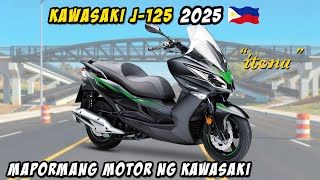 Napaka ganda ng Scooter ng Kawasaki! Grabe ang specs at porma. Kawasaki J 125!