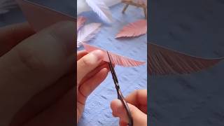 diy bird feather craft idea #shorts #diy