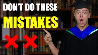 7 BIGGEST Mistakes People Make When Choosing Their College Degree