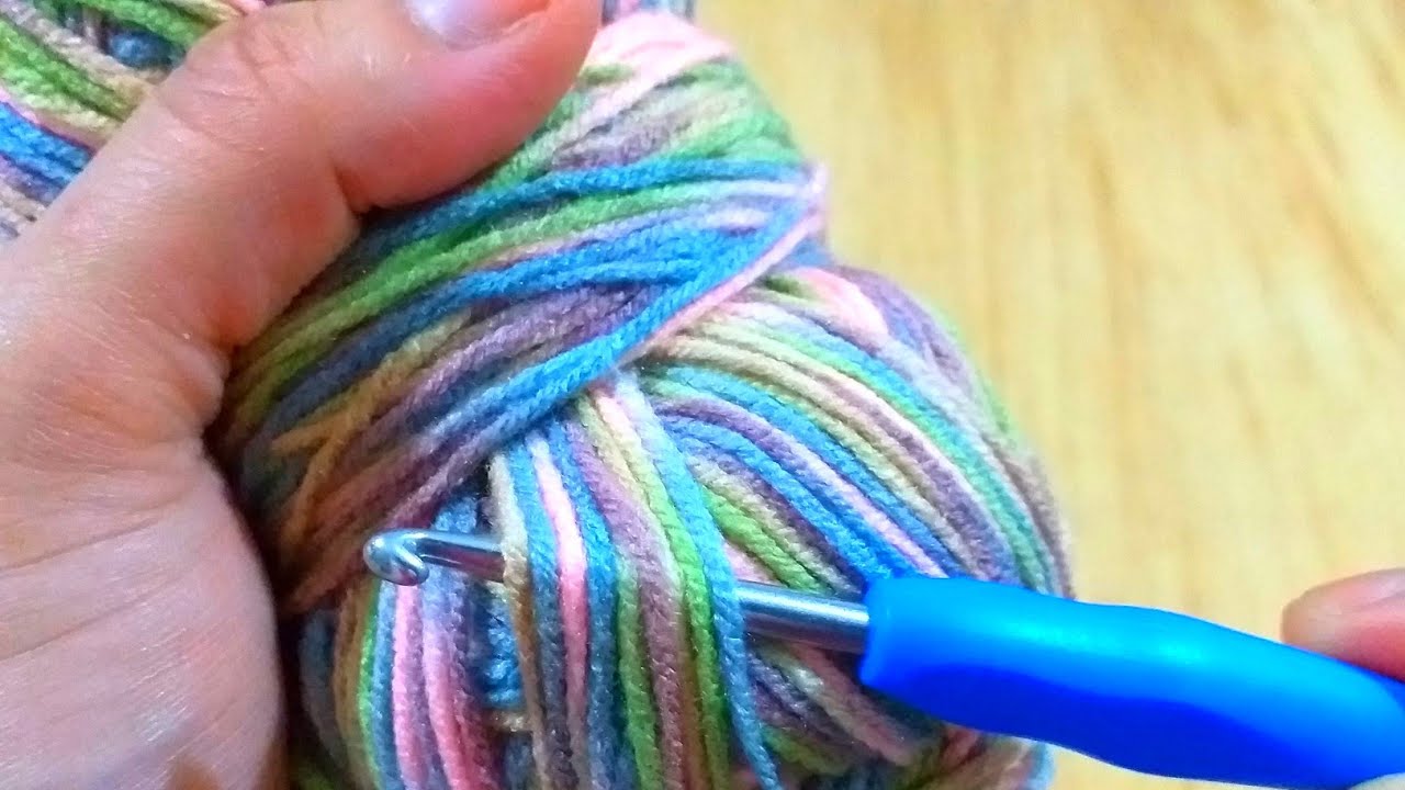 Just One Row Crochet Pattern Youtube