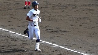 【御所実・小田木治朗君　本塁打】2017/7/15　御所実vs智辯学園