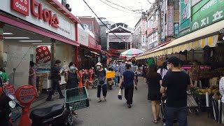 [4K] Seoul, Walk around Guro Market in Guro dong, 구로동 주변 산책