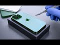 iPhone 13 Pro Green Unboxing and Camera Test - ASMR