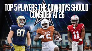 Top 5 Players the Cowboys Should Consider at 26 | Bijan Robinson | Jaxon Smith-Njigba | NFL Draft