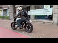 rusty gold moto catwalk bmw r100 scrambler with a rumble