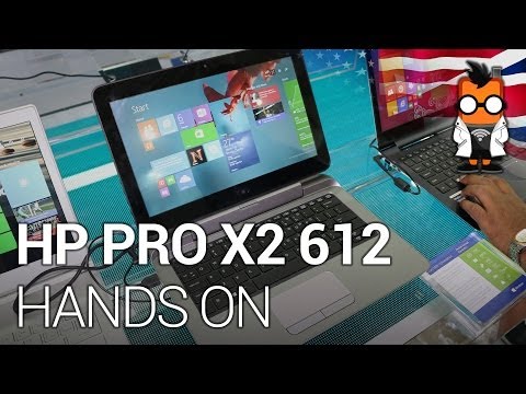 HP Pro X2 612 hands-on video