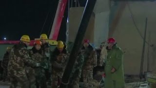 8 survivors discovered after China mine collapse