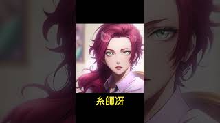 【ブルーロック】AIで女体化したキャラクター5選 Part2 #AIイラスト #shorts