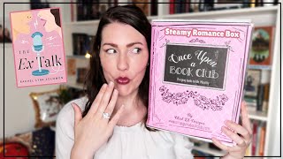 ONCE UPON A BOOK CLUB BOX: my first ever ROMANCE novel | The Ex Talk🎙