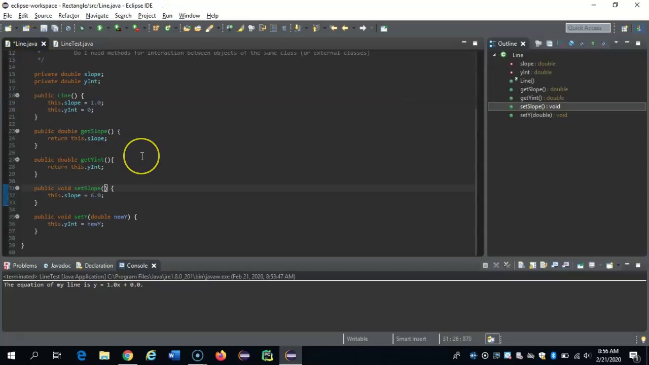 Creating Objects Youtube