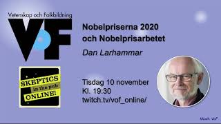 Dan Larhammar – Nobelpriserna 2020 och Nobelprisarbetet
