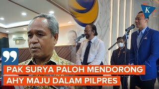 Waketum Demokrat Sebut Surya Paloh Dorong AHY Maju di Pilpres 2024