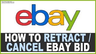 How To CANCEL A Bid On eBay | Step By Step