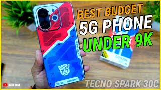 Best Budget 5G Smartphone Under 9K | Tecno Spark 30C 5G with 120Hz Display, 48MP Sony Camera