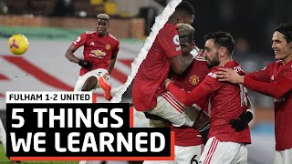 How Man United Beat Fulham 2 1 With Pogba, Cavani And Fernades. Ole is at the Wheel - Ian Wright