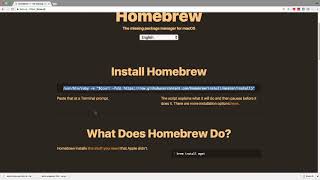 [シリコンバレー流プログラミング] Mac環境へのHomeBrewのインストール