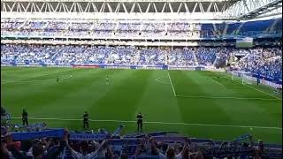 RCD Espanyol 0-0 Villareal CF Después de 17 meses el Himno del Espanyol a capella en el RCDE Stadium