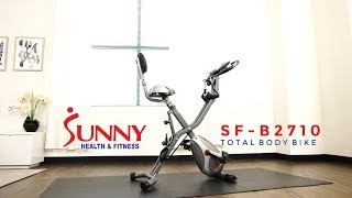 Sunny Health & Fitness SF-B2710 Total Body Bike
