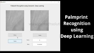 Palmprint Recognition using Deep Learning