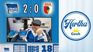 Hertha BSC - FC Augsburg 2:0 I Highlights I 25.02.2023 I Analyse