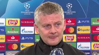 RB Leipzig 3-2 Manchester United- UCL 2020 - Ole Gunnar  Post Match Interview