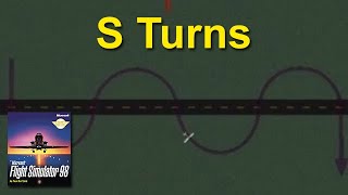 Flight Simulator 98 || Training || S Turns