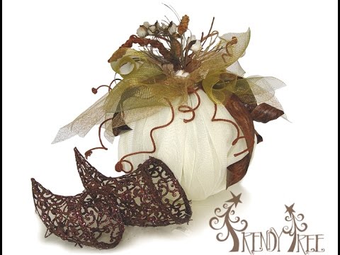 Cream Pumpkin Tutorial Youtube
